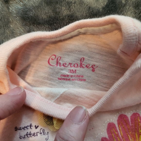 🩷 3/$15 Girls (3-6M) 5-Piece Onesies Bundle 4 Long Sleeve, 1 Short Sleeve, EUC - Picture 11 of 12